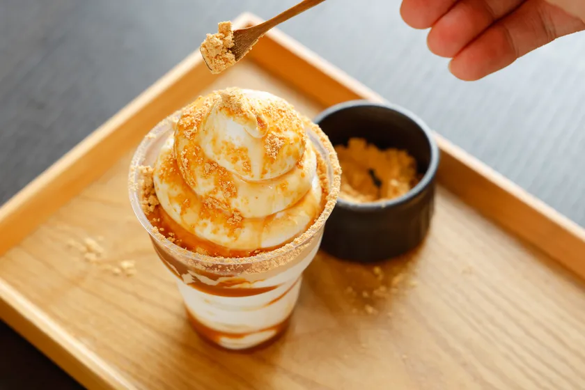 美瑛茶房 美瑛きなこソフトクリーム